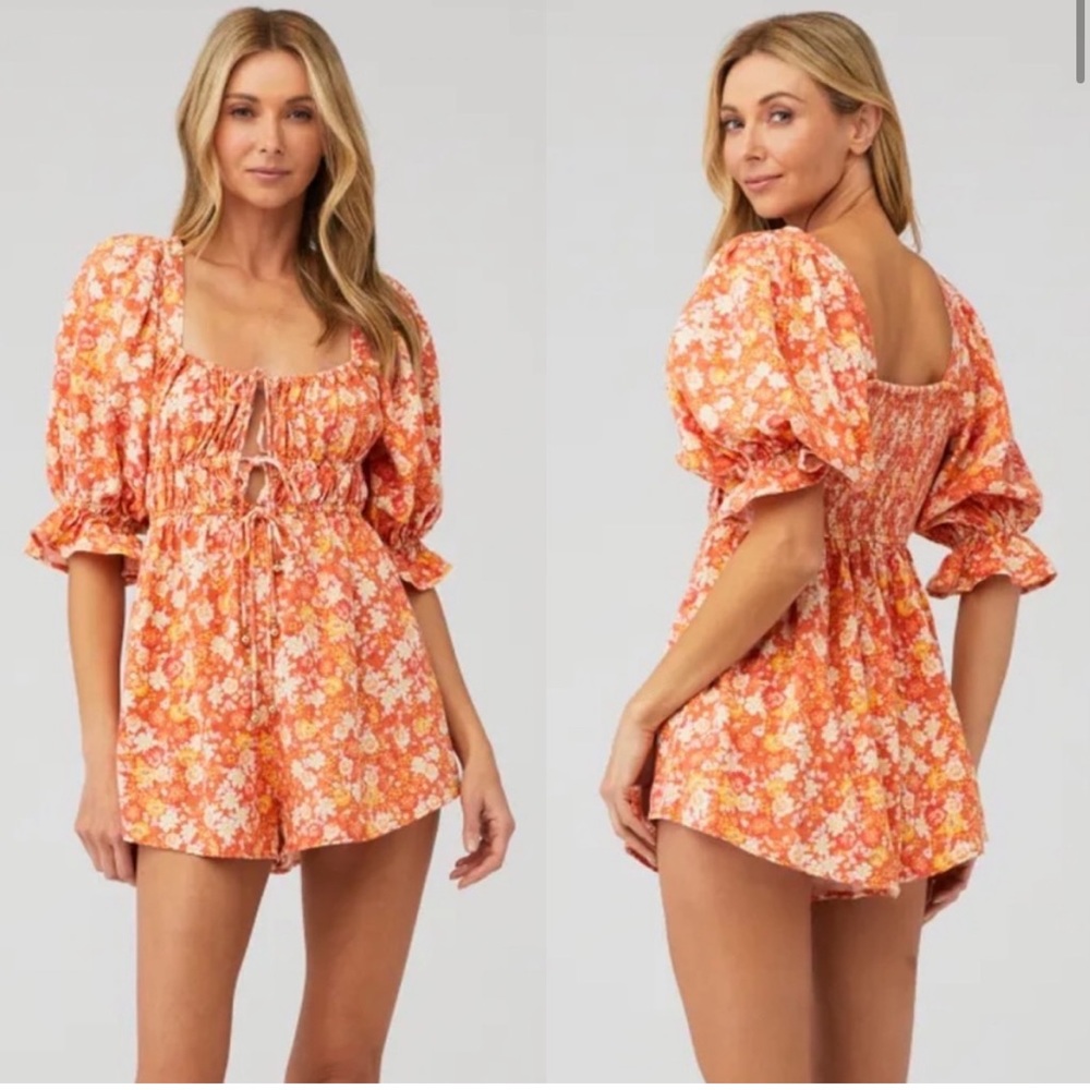 NWOT Free People Show Me Love Romper